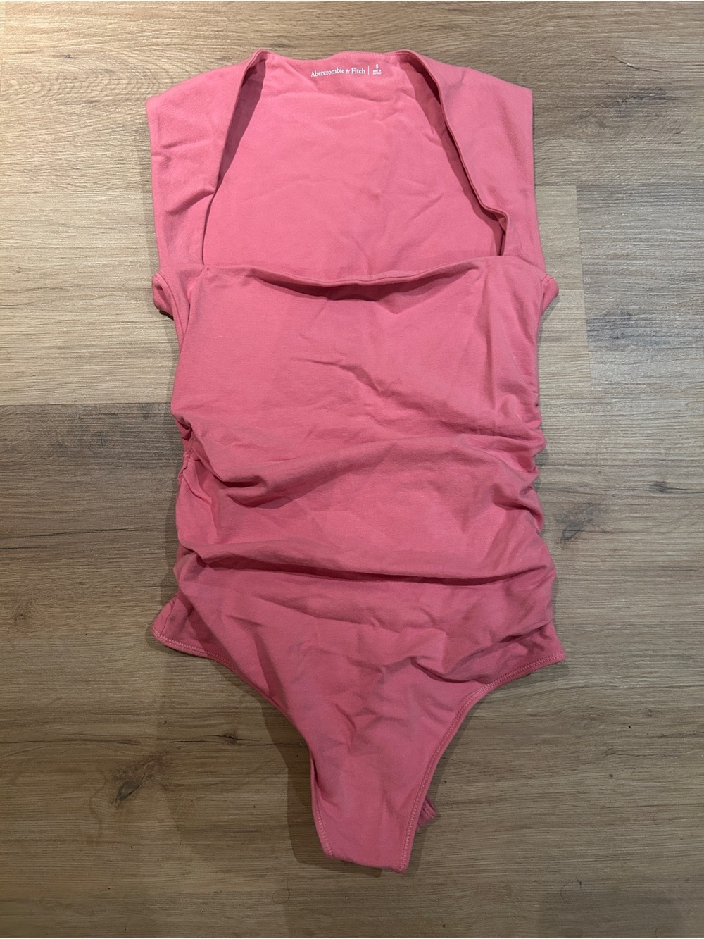 NWT abercrombie and fitch ruched bodysuit